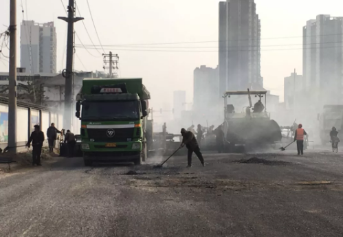 定州這條路今天就通車(chē)了 大家不用繞行了！